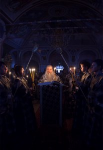 Пассия в Свято-Троицком кафедральном соборе г.Саратова