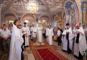 Всенощное бдение в Свято-Троицком кафедральном соборе г. Саратова
