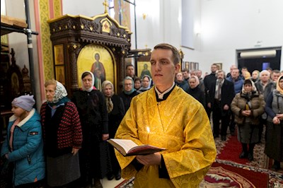 Всенощное бдение в Иоанновском женском монастыре с. Алексеевка
