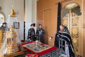 Литургия Преждеосвященных Даров в Свято-Троицком кафедральном соборе г. Вольска