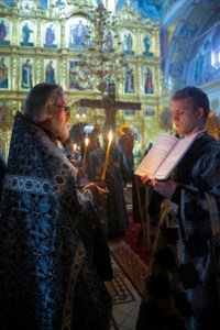 Пассия в Свято-Троицком кафедральном соборе г. Саратова