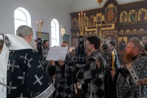 Пассия в храме в честь Успения Божией Матери г.Вольска