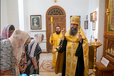 Всенощное бдение в Княже-Владимирском храме Саратова