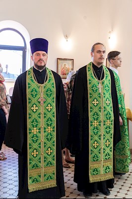 Всенощное бдение в храме преподобного Сергия Радонежского г. Саратова