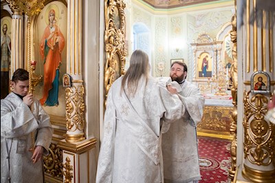 В праздник Крещения Господня митрополит Игнатий совершил Божественную литургию