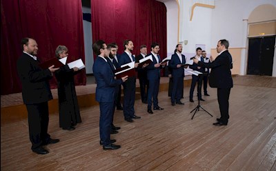 Архиерейский хор выступил в Балашовской епархии
