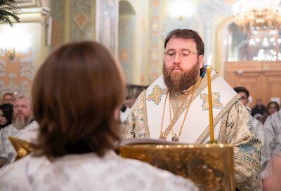 Всенощное бдение в Покровском соборе г. Саратова
