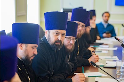 Митрополит Игнатий возглавил общее собрание благочинных Саратовской епархии и Административного секретариата