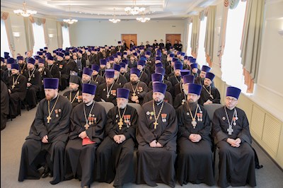Состоялось ежегодное Епархиальное собрание духовенства