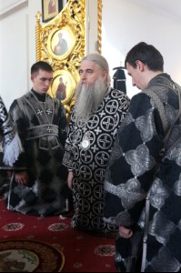 Литургия Преждеосвященных Даров в храме в честь Казанской иконы Божией Матери р.п.Татищево