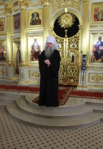 Литургия Преждеосвященных Даров на Архиерейском подворье — храме во имя святого апостола и евангелиста Иоанна Богослова при СПДС