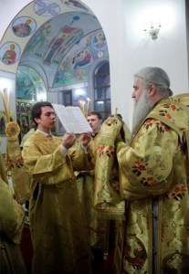 Всенощное бдение в Свято-Никольском мужском монастыре г. Саратова
