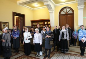Литургия апостола Иакова на Архиерейском подворье — храме во имя святого апостола и евангелиста Иоанна Богослова при СПДС
