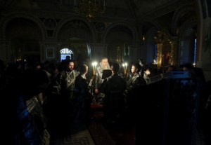 Пассия в Свято-Троицком кафедральном соборе г.Саратова
