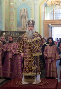 Всенощное бдение в храме в честь Покрова Пресвятой Богородицы г.Саратова