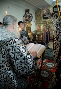 Пассия в храме в честь Рождества Христова г.Вольска