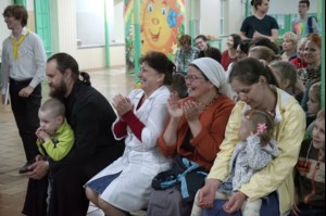 В православном лагере «Солнечный» прошло торжественное открытие первой смены