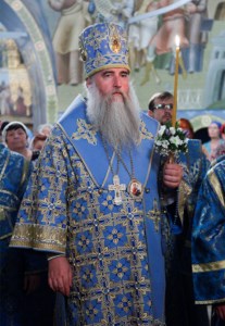 Всенощное бдение с чином Погребения Божией Матери в Свято-Троицком кафедральном соборе г. Саратова