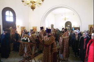 Великое освящение храма святых мучеников Адриана и Наталии г. Саратова и Божественная литургия в новоосвященном храме