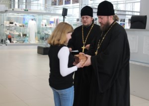 Строящийся храм Александра Невского и музей боевой и трудовой славы провели праздник в честь 775-летия победы на Чудском озере