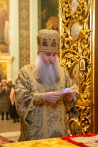 Божественная литургия в храме Сошествия Святого Духа г. Саратова