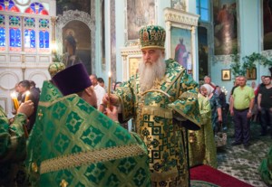 Всенощное бдение в храме Сошествия Святого Духа г. Саратова