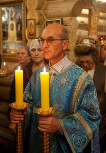 Всенощное бдение в храме в честь Рождества Пресвятой Богородицы г. Саратова