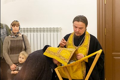Всенощное бдение в храме святителя Спиридона Тримифунтского г. Саратова