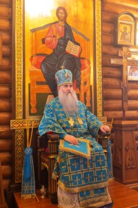 Божественная литургия в храме в честь Сретения Господня г.Саратова