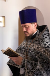 Литургия Преждеосвященных Даров в храме во имя преподобного Сергия Радонежского г.Саратова