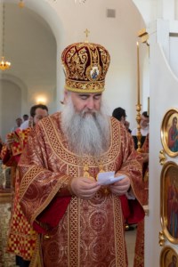 Божественная литургия в храме в честь Воскресения Христова с. Ивано-Языковка Аткарского района