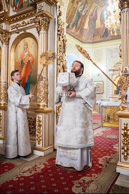В праздник Крещения Господня митрополит Игнатий совершил Божественную литургию