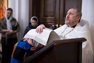 Митрополит Игнатий совершил Божественную литургию и чин Великого освящения воды в храме святителя Тихона, епископа Воронежского, Задонского чудотворца, г. Саратова