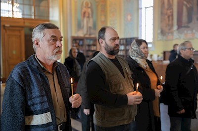 Митрополит Игнатий совершил отпевание клирика саратовского храма в честь иконы Божией Матери «Утоли моя печали» диакона Андрея Николаевцева