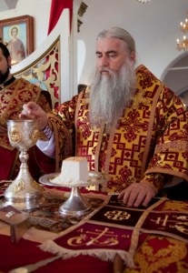 Божественная литургия в Спасо-Преображенском мужском монастыре г. Саратова