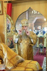 Божественная литургия в храме в честь Сретения Господня г. Саратова