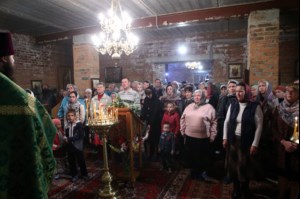 Престольный праздник в саратовском храме во имя преподобного Сергия Радонежского