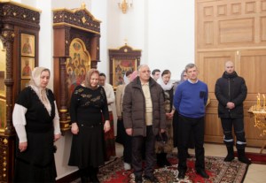 Божественная литургия в Свято-Иоанновском женском монастыре села Алексеевка Хвалынского района