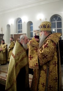 Всенощное бдение в Благовещенском храме г. Вольска