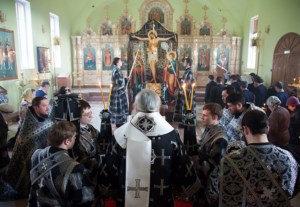 Пассия в Свято-Никольском храме г. Ртищево