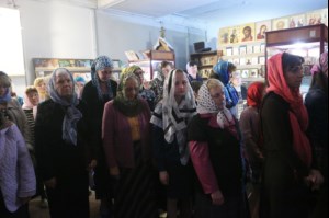 Литургия Преждеосвященных Даров в храме во имя святителя Тихона, Епископа Воронежского, Задонского чудотворца г.Саратова