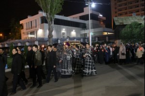 Митрополит Лонгин совершил утреню с Чином погребения