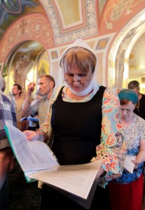 Всенощное бдение в Свято-Троицком кафедральном соборе г. Саратова