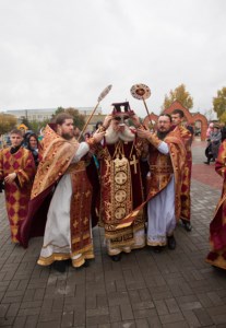 Митрополит Лонгин совершил Великое освящение храма во имя великомученицы Параскевы с. Благодатное Хвалынского района