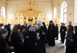 Царские часы на Архиерейском подворье — храме во имя святого апостола и евангелиста Иоанна Богослова при Саратовской православной духовной семинарии
