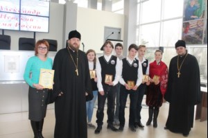 Строящийся храм Александра Невского и музей боевой и трудовой славы провели праздник в честь 775-летия победы на Чудском озере
