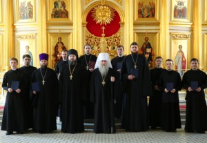 В Саратовской православной духовной семинарии состоялся торжественный выпускной акт