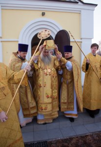 Великое освящение храма во имя святителя Иоанна Златоуста в п. Зональный г.Саратова