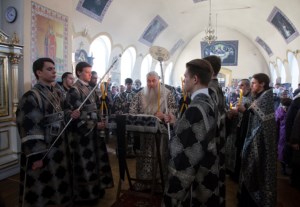 Пассия в храме в честь Вознесения Господня г. Аркадака
