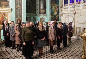 Утреня Великой Субботы с Чином погребения в храме в честь Сошествия Святого Духа г. Саратова